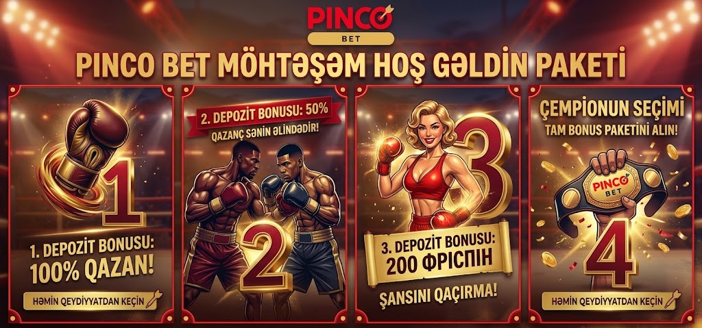 Pinco bet AZ bonus və mərc qaydaları